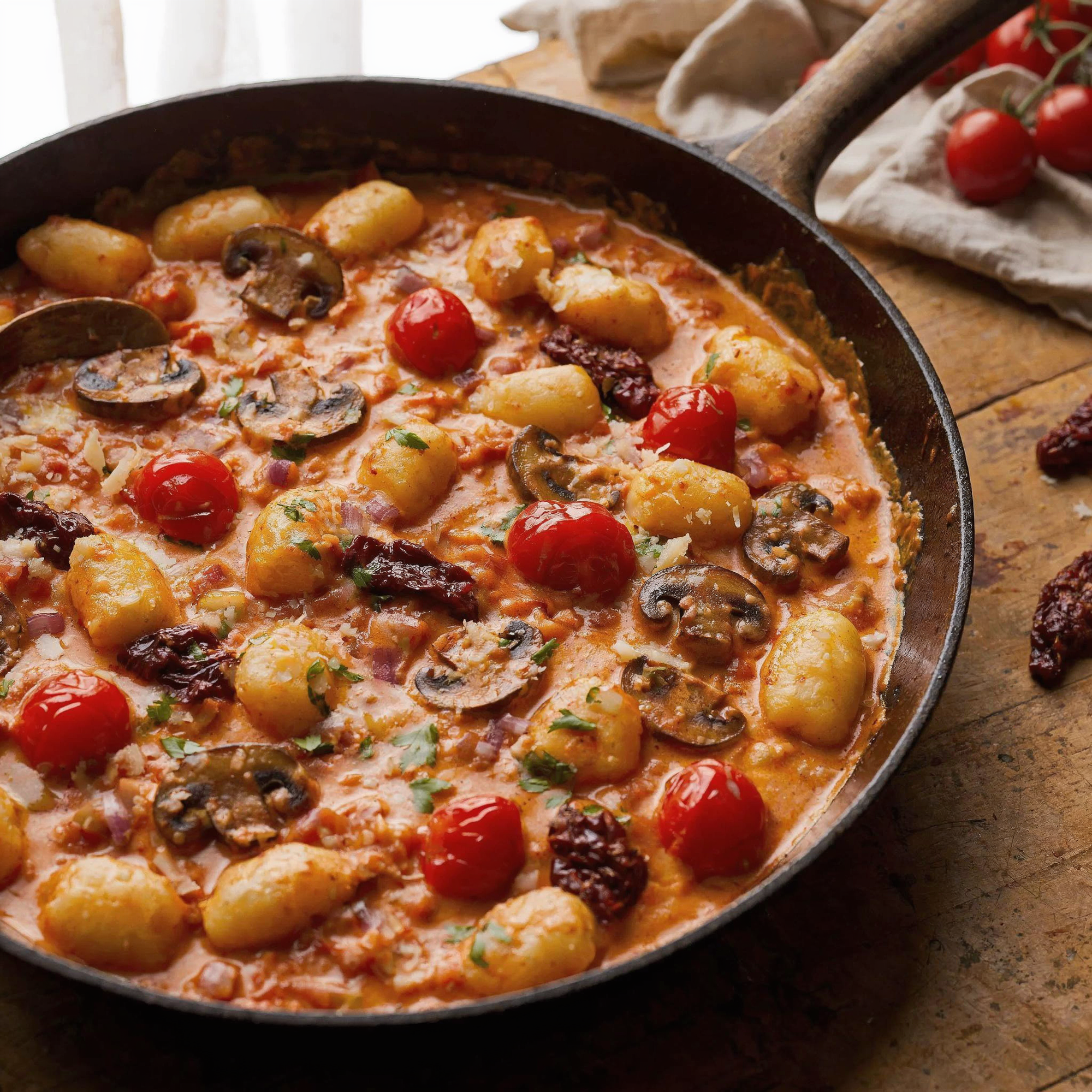 Gnocchi in Tomaten-Creme