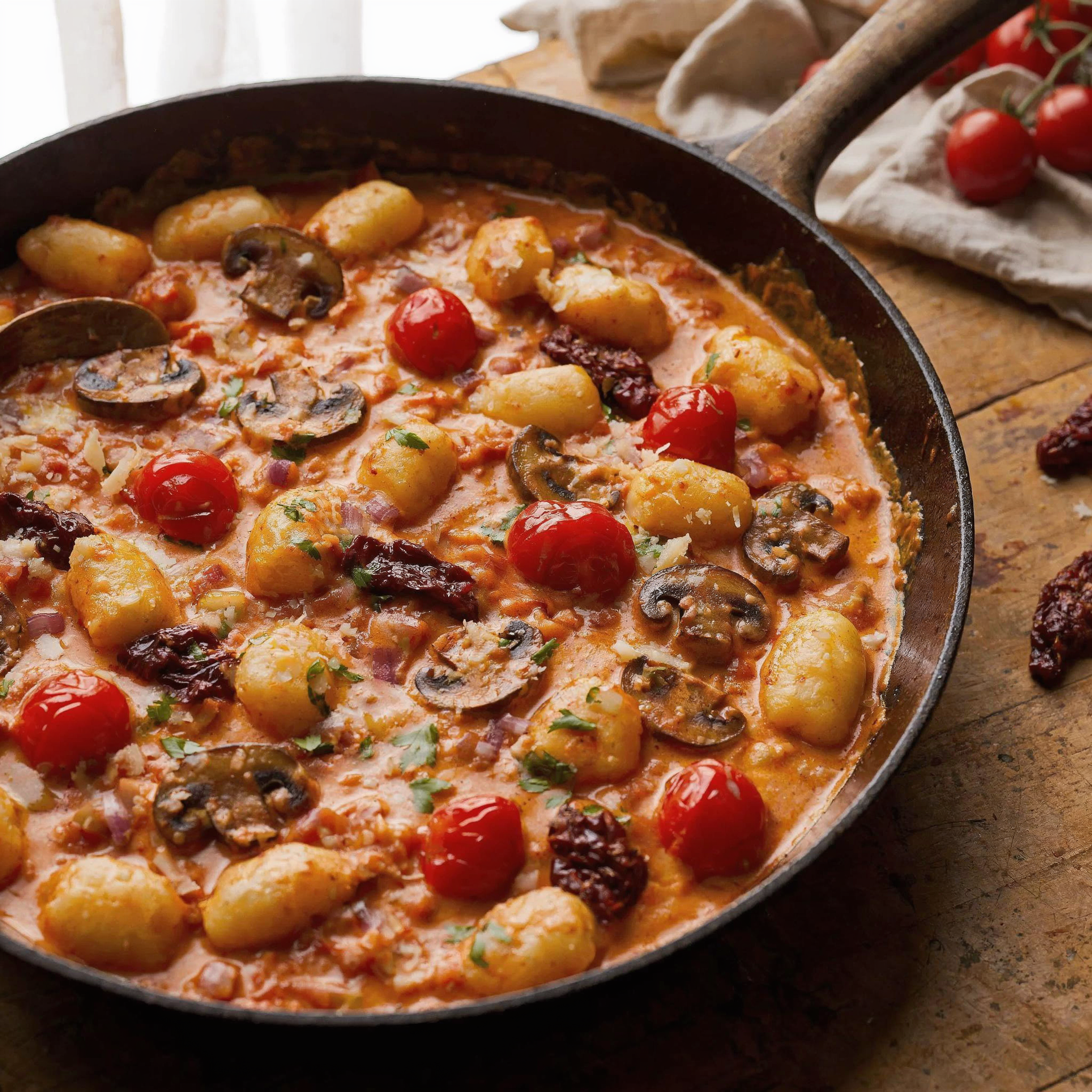 Gnocchi in Tomaten-Creme